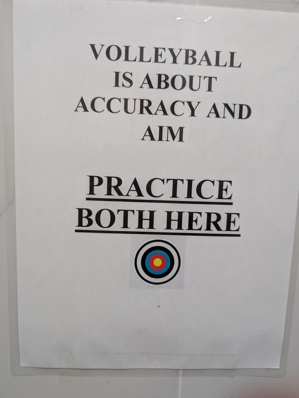 Accuracy and Aim